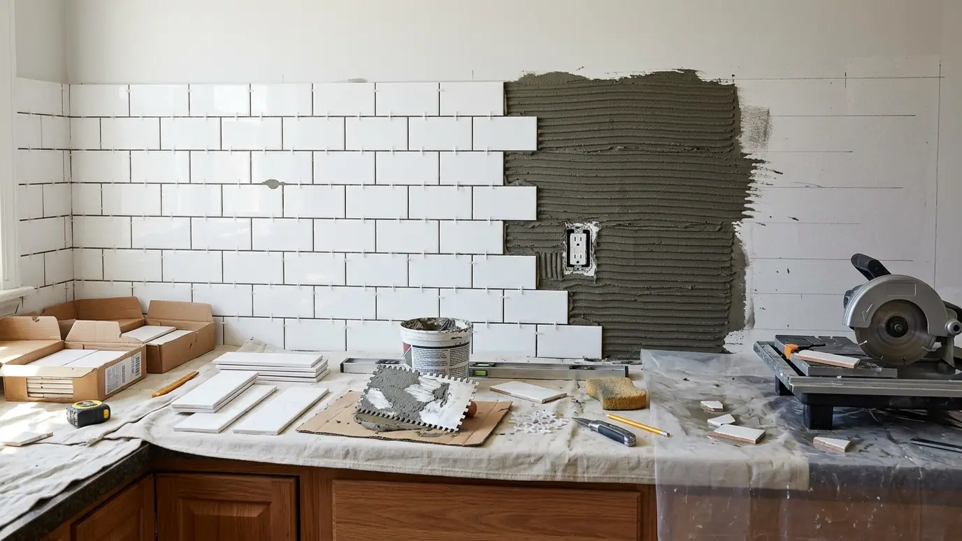 Backsplash Installation | Music City Handyguy Backsplash Installation in Nashville and Middle Tennessee